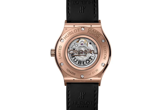 Hublot Classic Fusion Cruz Diez Replica Caso De Vuelta