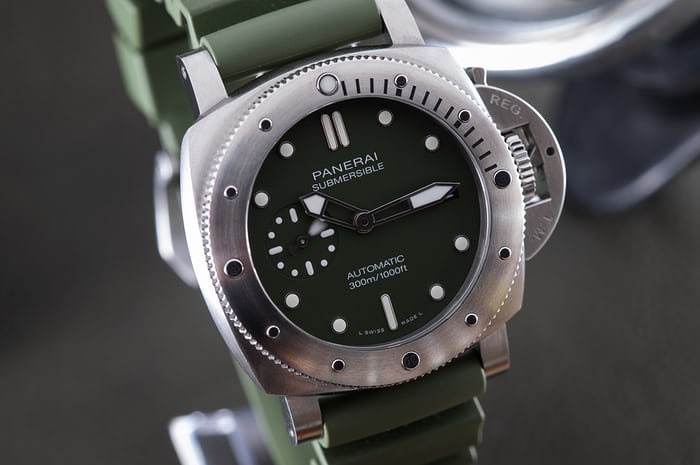 Panerai Submersible Verde Militare 42mm