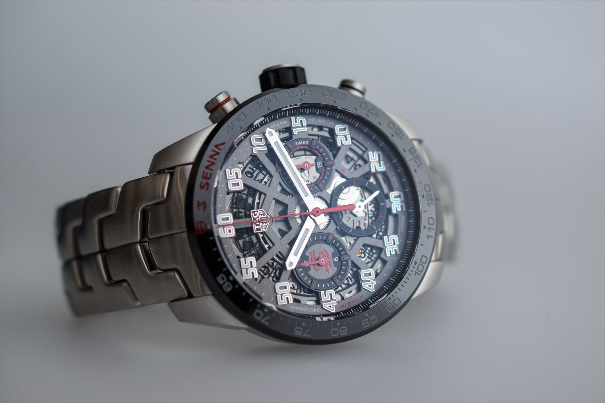 Replicas TAG-Heuer Carrera Calibre Heuer 02 Ayrton Senna