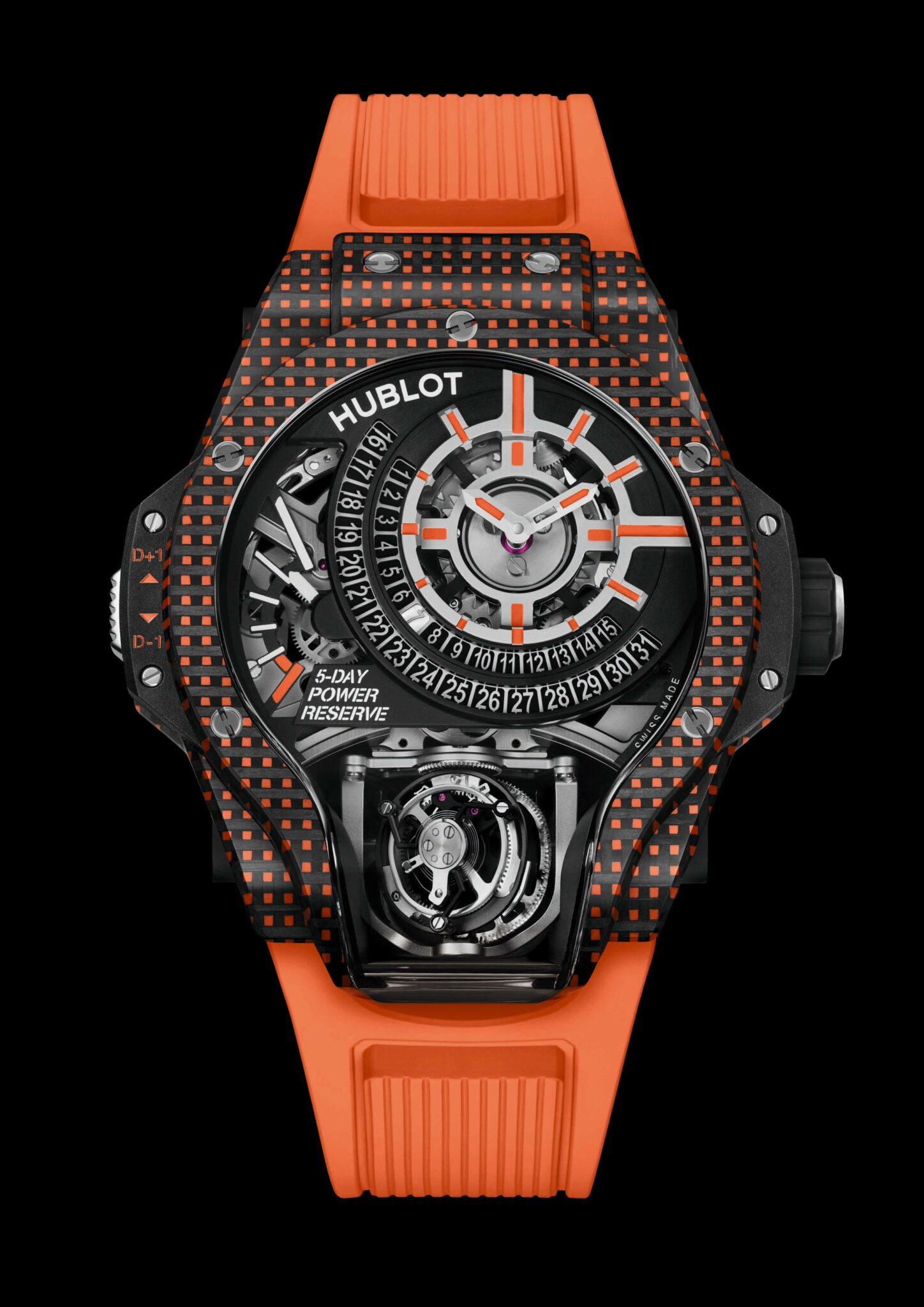 Replicas De Relojes Hublot MP-09 Tourbillon Bi-Axis 3D Carbon