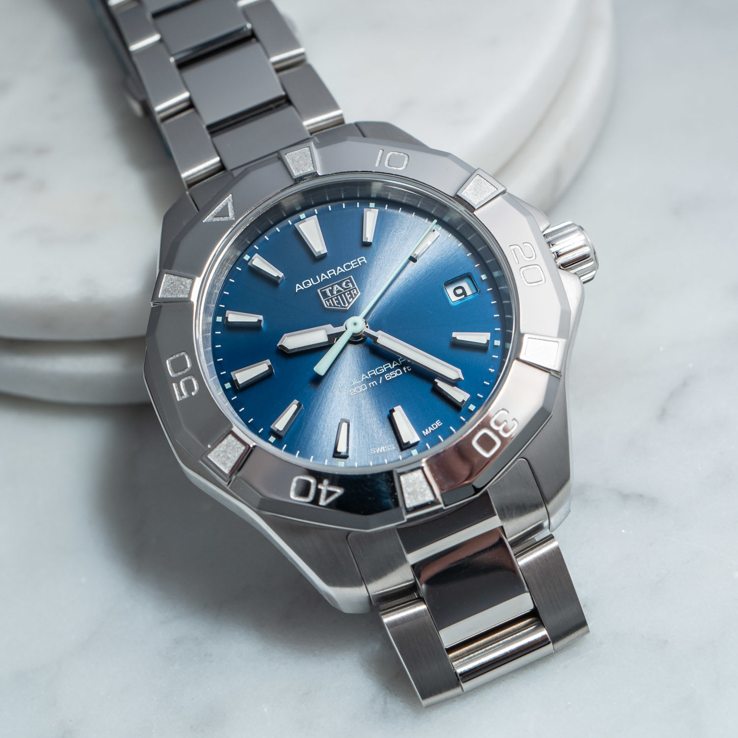 TAG Heuer Aquaracer Professional 200 Solargraph 34mm Replicas Relojes