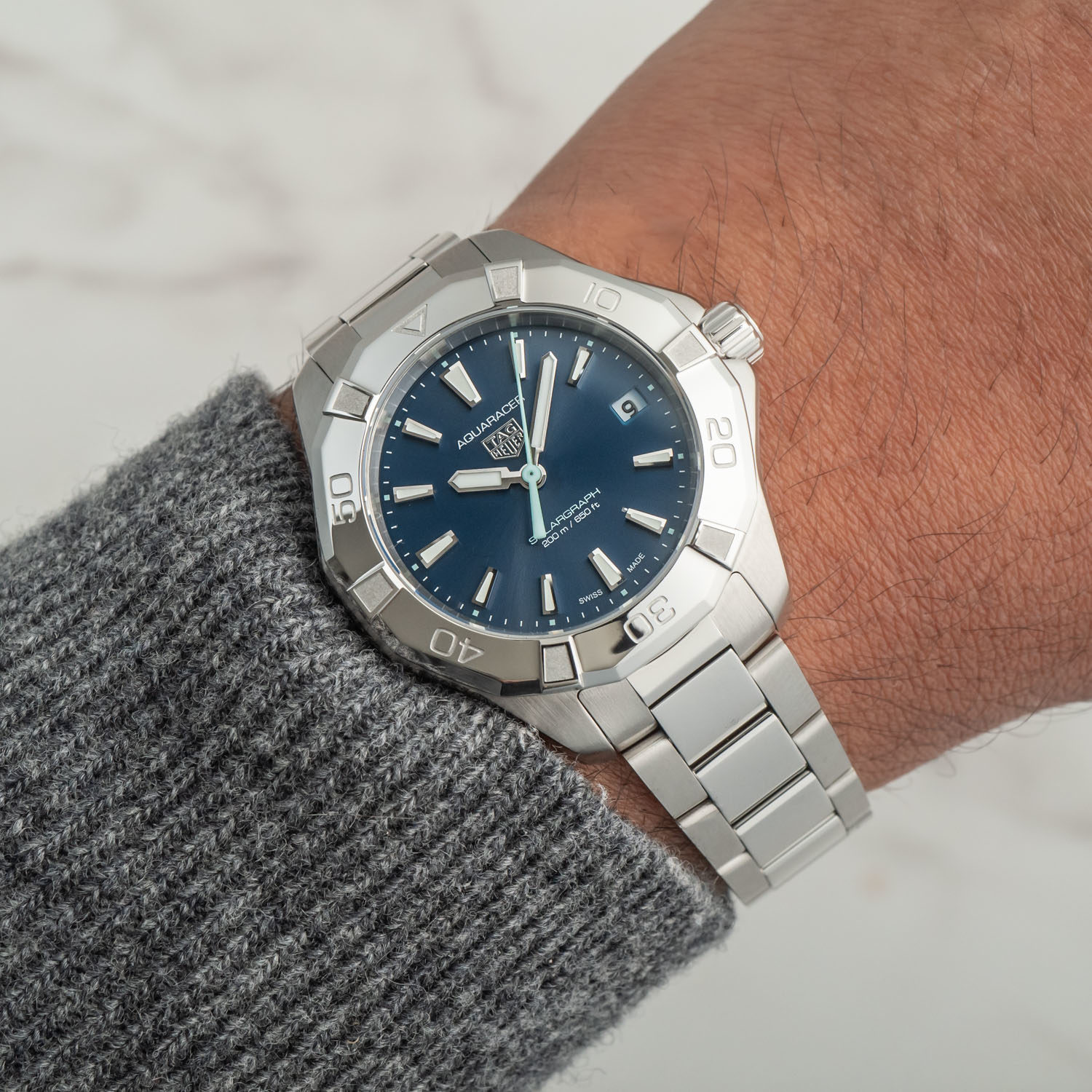 TAG Heuer Aquaracer Professional 200 Solargraph 34mm Replicas Relojes